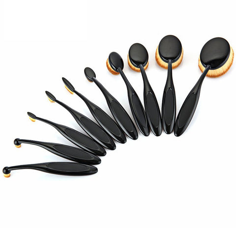 Toothbrush-Shaped Brush Set