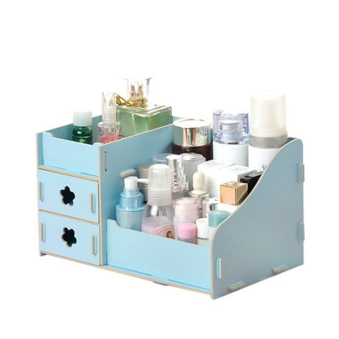 Wooden Cosmetics Organizer