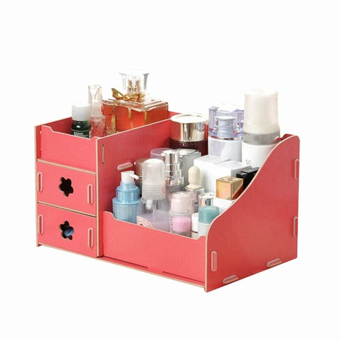 Wooden Cosmetics Organizer