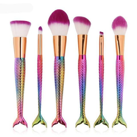 Mermaid Make-Up Brush Set