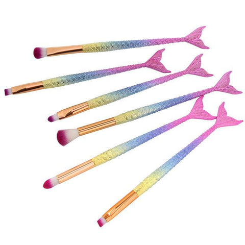 Mermaid Make-Up Brush Set