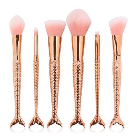 Mermaid Make-Up Brush Set