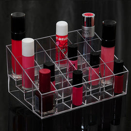 Clear Acrylic Lipstick Organizer