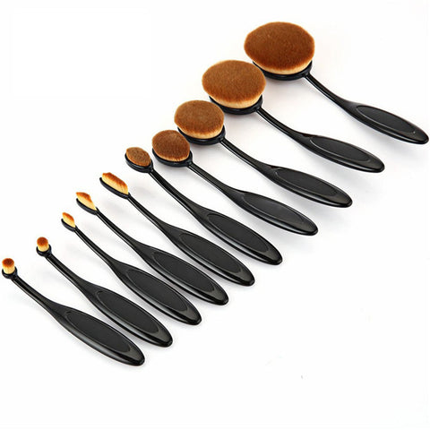 Toothbrush-Shaped Brush Set